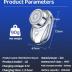【NiTa HyHy Shaver】Mini Portable Shaver, 1-Button Mini Electric Shaver for Men, IPX7 Waterproof Shaver with German Technology, Wet&Dry Shaver, Travel Electric Shavers for Men...(Sliver)