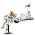 LEGO Creator Space Play Pack, 6 Adventurous Build Options in 1 Box Such as 2 Astronauts, a Space Dog, Viper Jet, Space Shuttle and Spaceship, a Great Gift for Space Lovers Ages 9 and Up, 66791
