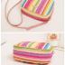 Straw Crossbody Bag Small Woven Purse for Women Cute Beach Shoulder Handbag 2024 Spring Summer Trendy