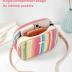 Straw Crossbody Bag Small Woven Purse for Women Cute Beach Shoulder Handbag 2024 Spring Summer Trendy