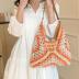 Rejolly Straw Hobo Bag for Women Tote Bag Summer Vacation Beach Handbags Boho Bohemian Style Shoulder Purse