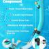 Greatever Snorkel Set Pano 3 Window Snorkel Mask Adult, Panoramic Wide View, Anti-Fog Scuba Diving Mask, Anti-Leak Snorkel Goggles Dry Top Snorkel, Professional Snorkeling Gear for Adults