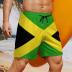 Men's Swim Trunks Quick Dry Swimming Trunks Upside Down Pineapple Beach Shorts with Mesh Lining and Pockets