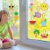 Dunzoom 30 Set Summer Window Art Suncatchers Kits Summer Beach Fruit DIY Suncatchers Craft Kits Make Your Own Suncatcher Paint Suncatchers Ornaments for Boys Girls Craft Painting Art Activity
