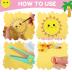 Dunzoom 30 Set Summer Window Art Suncatchers Kits Summer Beach Fruit DIY Suncatchers Craft Kits Make Your Own Suncatcher Paint Suncatchers Ornaments for Boys Girls Craft Painting Art Activity