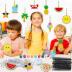 Dunzoom 30 Set Summer Window Art Suncatchers Kits Summer Beach Fruit DIY Suncatchers Craft Kits Make Your Own Suncatcher Paint Suncatchers Ornaments for Boys Girls Craft Painting Art Activity