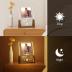 LUCKOR Personalized Birthday Gifts for Men Women, Custom Anniversary Spotify Plaque Gifts for Boyfriend Girlfriend Couple, Customized LED Walnut Picture Frame for Her Him Friends