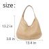 Casual Stylish Straw Bag,Beach Bag Summer Purse Straw Shoulder Bag Straw Woven Handbag For Beach Vacation mesh beach bag