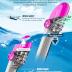 QingSong Full Face Snorkel Mask for Adults & Kids, Snorkeling Gear with Camera Mount, Foldable 180 Degree Panoramic View Snorkeling Set Anti-Fog Anti-Leak
