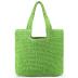 Straw Bag Beach Tote Handbag for Women Large Summer Woven Raffia Bag with Zipper