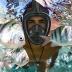 QingSong Full Face Snorkel Mask for Adults & Kids, Snorkeling Gear with Camera Mount, 180 Degree Panoramic View Snorkel Set Anti-Fog Anti-Leak