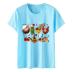 Womens Mexican Tops Funny Fiesta Party Graphic Printed Shirts Crewneck Short Sleeve T-Shirt Casual Beach Tee Blouse