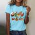 Womens Mexican Tops Funny Fiesta Party Graphic Printed Shirts Crewneck Short Sleeve T-Shirt Casual Beach Tee Blouse