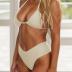 Bikini Sets for Women Sexy Halter Triangle String Bikini Cheeky V Cut High Waisted Thong Swimsuits 2 Piece