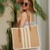 YIKOEE Large Straw Tote Bag: Summer Straw Handbags for Vacation