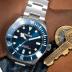 Thorn Watches for Men 39mm Titanium Dive Watch PT5000 Automatic Mechanical Sapphire Crystal Luminous 200M Water Resistant, SHY036 Blue