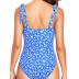 Tempt Me Women Tummy Control One Piece Swimsuits Ruched Slimming Bathing Suits Vintage Swimwear