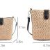 Straw Beach Bags For Women Rattan Purse Summer Straw Cross-body Bag Raffia Handbag Purses Shoulder Bag Small Bucket Bag 2024