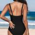 CUPSHE Women Swimsuit One Piece Tummy Control Wrapped Bathing Suit with Full Coverage
