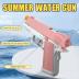 2 Pack Water Gun for Kids - Squirt Guns Water Blaster Soaker 100CC Capacity Water Pistol Toys for Boys Girls Toddlers, Ideal Summer Gifts for Swimming Pool Beach Outdoor Water Toys (Pink Blue)