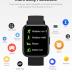 Smart Watch for Men Women - Answer/Make Calls/Quick Reply/AI Voice Assistant, 1.83" for Android iPhone Samsung Compatible IP68 Smartwatch Blood Oxygen Heart Rate Fitness Tracker (Black, 1.83")