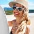 Durio Sun Hat 2 in 1 Visors for Women UPF 50+ Wide Brim Summer Beach Hats for Women Packable Safari Hiking Hat Fishing