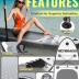 2-Pack HEYBOARD Inflatable Stand Up Paddle Board 10'6"x32"x6" Grey & Mint Green Patterned