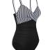 Hilor Women's Underwire One Piece Swimsuits Criss Cross Push Up Bathing Suit Retro Ruched Tummy Control Swimwear