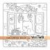 Fuzzy Hygge: Cute and Cozy Coloring Book for Adults & Teens Featuring Adorable Animals Characters for Stress Relief (Fuzzy Friends Coloring)