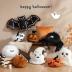 Ashler Ghost Pillows, Cute Ghost Shaped Throw Pillows, White Ghost Halloween Pillows for Happy Halloween Decorative Gifts, Ghost with Pumpkin Pillow Decor 20x16 inches