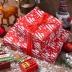 ZINTBIAL Christmas Wrapping Paper for Kids Adults - Xmas Wrapping Paper with Red/Black Plaid, Reindeer, Gnome, “Ho Ho” Words - 28 x 40 Inches, 6 Jumbo Sheets, Easy to Store