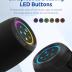 Bluetooth Speaker, Powerful Stereo Sound Portable Wireless Speaker with FM Radio,IPX5 Waterproof, USB C Rechargeable, Dual Pairing, for Outdoor Camping Hiking Party Beach Cool Electronics Gadgets Gift