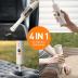 OXILAM Handheld Vacuum Cordless, 4 in 1 Car Vacuum Portable Cordless with 14000Pa Strong Suction, Multi-Nozzles Cordless Vacuum Cleaner Hand Held Small Vacuum Cleaners for Home, Pet, Car, Office