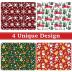 OHOME Christmas Wrapping Paper - Christmas Decorations | Christmas Gift Bags | Red, Green and White Christmas Tissue Paper -Christmas Gifts for Kids Men Women | Christmas Party Favors,29" x 42"