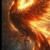 WishMerge Phoenix Rising Bullet Journal Cover Design