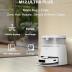 Yeedi M12 Ultra Plus Robot Vacuum and Mop, Upgrade 11800Pa Strong Suction, ZeroTangle Technology, TruEdge Deep Mopping, Auto Mop Washing/Drying, Auto-Lift Mopping, Mini Omni Station, White