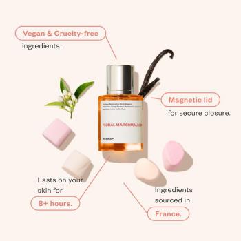 Dossier - Eau de Parfum - Floral Marshmallow - Inspired by By Kilian's Love, Don't Be Shy - Perfume Luxury - Pure Infused - Paraben Free - Vegan - Feminin - For Women - Fragrance 1,70z (Spray 50ml)