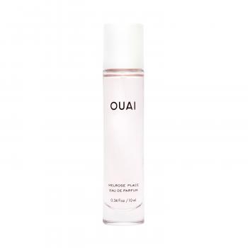 OUAI Melrose Place Eau de Parfum Travel Size - Elegant Womens Perfume for Everyday Wear - Fresh Floral Scent has Notes of Champagne, Bergamot & Rose with Delicate Hints of Cedarwood & Lychee (.34 Oz)