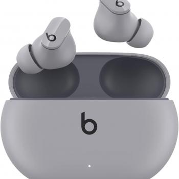 Beats Studio Buds - True Wireless Noise Cancelling Earbuds - Compatible with Apple & Android, Built-in Microphone, IPX4 Rating, Sweat Resistant Earphones, Class 1 Bluetooth Headphones - Moon Gray