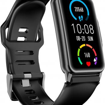 Smart Watch Fitness Tracker with 24/7 Heart Rate, Blood Oxygen Blood Pressure Monitor Sleep Tracker 120 Sports Modes Activity Trackers Step Calorie Counter IP68 Waterproof for Andriod iPhone Women Men