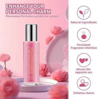 SEGMINISMART Pheromones Perfumes for Women - Long-lasting Roll-on Pheromone Perfume Oil Fragrance - Personal Cologne for Her to Attract Men