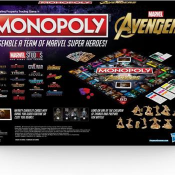 Hasbro Gaming Monopoly: Marvel Avengers Edition Board Game for Ages 8 and Up