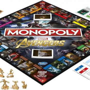 Hasbro Gaming Monopoly: Marvel Avengers Edition Board Game for Ages 8 and Up