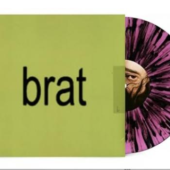 Brat Charli XcX Limited Pink & Black Splatter Edition