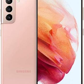 SAMSUNG Galaxy S21 5G (SM-G991B/DS) Dual SIM 128GB, 6.2”, Factory Unlocked GSM, International Version - No Warranty - Phantom Pink