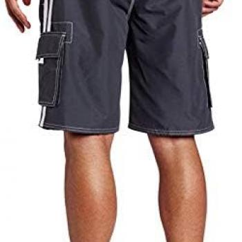 Kanu Surf Mens Barracuda Swim Trunks (Regular & Extended Sizes)