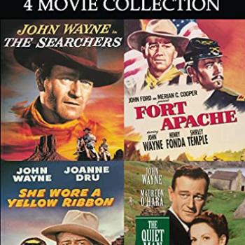 4 Movies - The Searchers / Fort Apache / She Wore A Yellow Ribbon / The Quiet Man - John Ford & John Wayne Collection - DVD Set