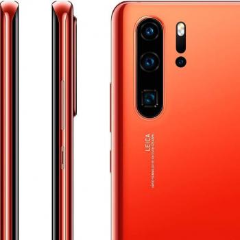 Huawei P30 Pro Dual/Hybrid-SIM 128GB VOG-L29 (GSM Only, No CDMA) Factory Unlocked 4G/LTE Smartphone - International Version (Amber Sunrise)