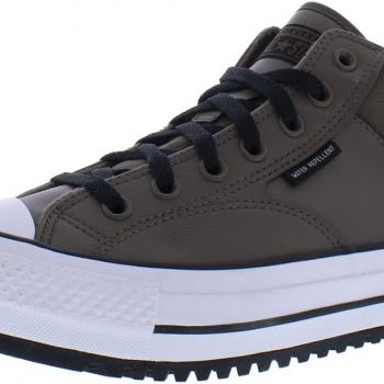 Converse Unisex Chuck Taylor All Star Malden Street Sneaker Boot- Lace up Closure Style - Engine Smoke/Black Brown