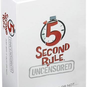 5 Second Rule Uncensored - Fun Card Game for Game Night with Friends - for Ages 17 and Up